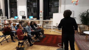 Workshop at Garaget. Malmö, Sweden (Oct 12th 2018) - 2